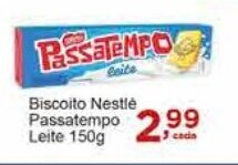 Rossi Supermercado Biscoito Nestlé Passatempo Leite 150g oferta