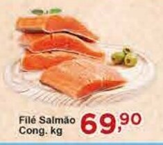 Filé Salmão Cong. kg