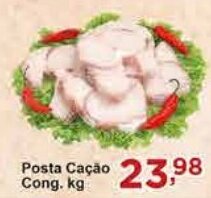 Rossi Supermercado Posta Cação Cong. kg oferta