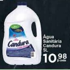 Rossi Supermercado Água Sanitária Candura 5L oferta