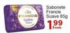 Rossi Supermercado Sabonete Francis Suave 85g oferta