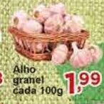 Rossi Supermercado Alho granel cada 100g oferta