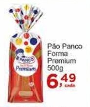 Rossi Supermercado Pão Panco Forma Premium 500g oferta