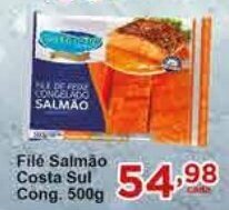 Filé Salmão Costa Sul Cong. 500g