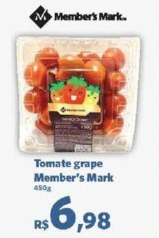 Sam's Club Tomate grape Member's Mark 450g oferta