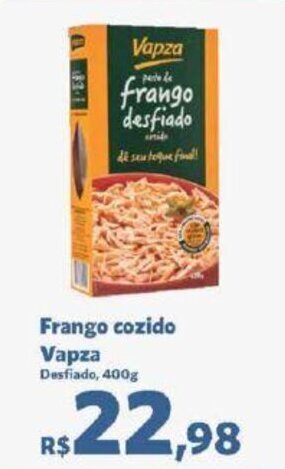 Sam's Club Frango cozido Vapza Desfiado, 400g oferta