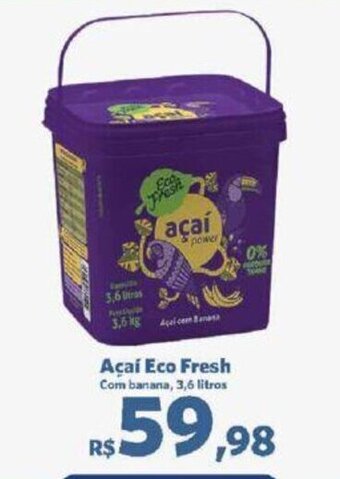 Sam's Club Açaí Eco Fresh Com banana, 3,6 litros oferta