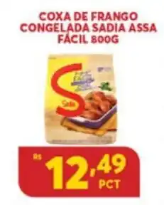 Atacadão Centro Sul Coxa de Frango Congelada Sadia Assa Facil 800g oferta