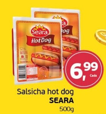 Cometa Supermercados Salsicha hot dog SEARA 500g oferta
