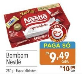 Supermercados Condor Bombom Nestlé 251g- Especialidades oferta