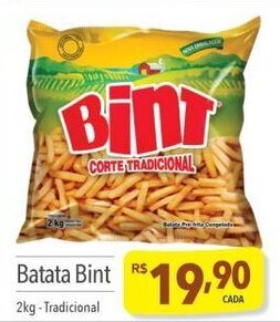 Supermercados Condor Batata Bint 2kg-Tradicional oferta