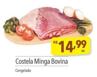 Supermercados Condor Costela Minga Bovina Congelada oferta
