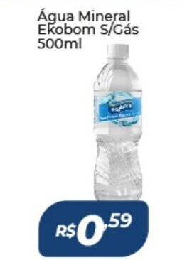 Atakarejo Agua Mineral Ekobom s/Gas 500ml oferta