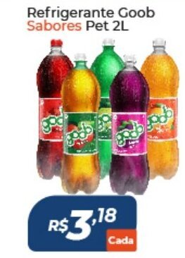 Atakarejo Refrigerante Goob Sabores Pet 2L oferta
