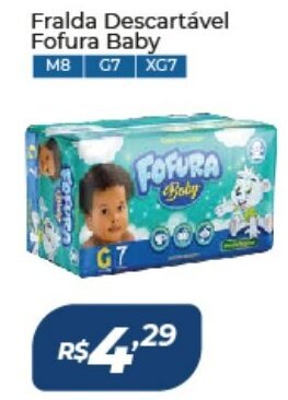 Atakarejo Fralda Descartavel Fofura Baby oferta