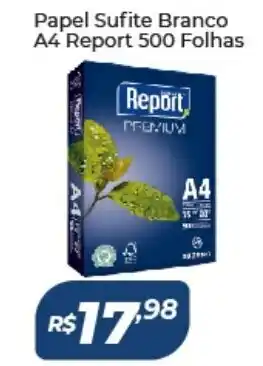 Atakarejo Papel Sufite Branco A4 Report 500 Folhas oferta