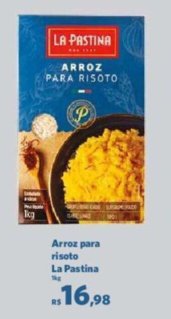 Arroz para risoto La Pastina 1kg