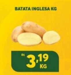 Atacadão Centro Sul Batata Inglesa 1kg oferta