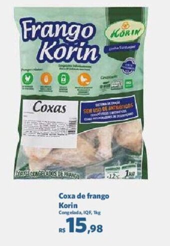 Sam's Club Coxa de frango Korin Congelada, IQF, 1kg oferta