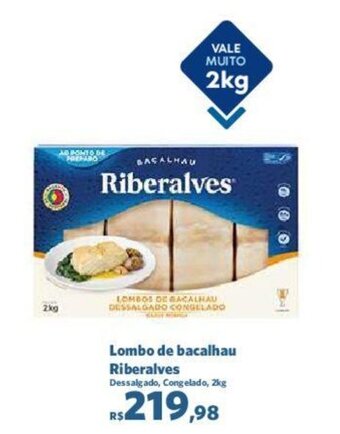 Sam's Club Lombo de bacalhau Riberalves 2kg oferta