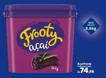 Sam's Club Açaí Frooty Tradicional, 3,6kg oferta
