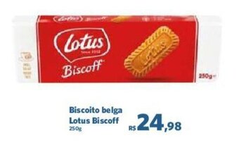 Sam's Club Biscoito belga Lotus Biscoff 250g oferta