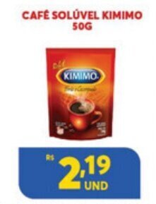 Atacadão Centro Sul Cafe Soluvel Kimimo 50g oferta