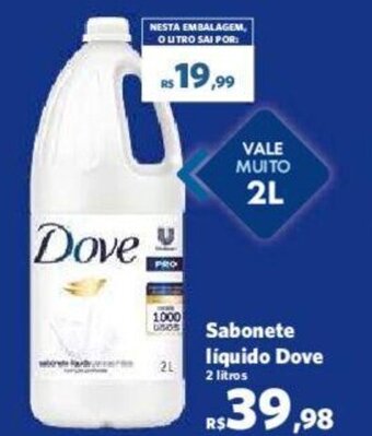 Sam's Club Sabonete líquido Dove 2 litros oferta
