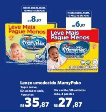 Lenço umedecido MamyPoko