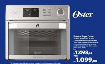 Sam's Club Oster Forno e Fryer Oster oferta