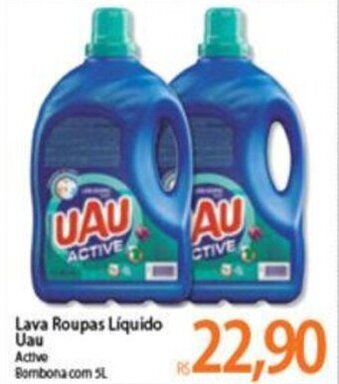 Atacadão Lava Roupas Liquido Uau 5L oferta