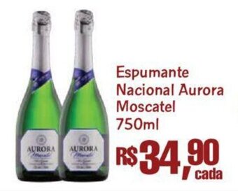 Supermercados Mateus Espumante Nacional Aurora Moscatel 750ml oferta
