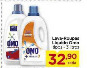 Carrefour Lava-roupas Líquido Omo 3L oferta