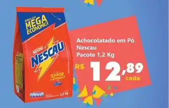 Comercial Esperança Achocolatado Em Pó Nescau 1.2kg oferta