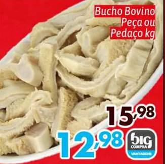 Bucho Bovino Peça ou Pedaço kg