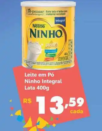 Comercial Esperança Leite Em Pó Ninho Integral 400g oferta