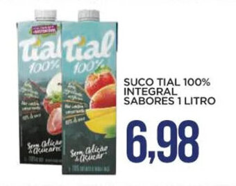 Apoio Mineiro SUCO TIAL 100% INTEGRAL SABORES 1 LITRO oferta