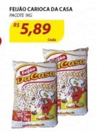 Assaí Atacadista Feijao Carioca da Casa 1kg oferta