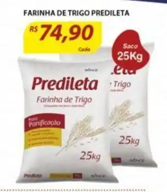 Assaí Atacadista Farinha de Trigo Predileta 25kg oferta