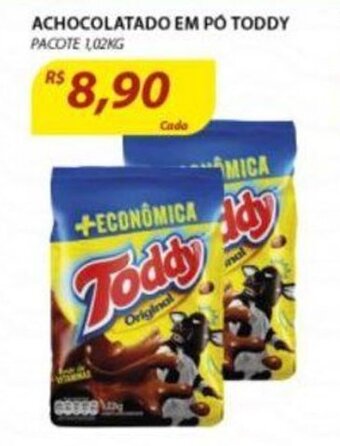Assaí Atacadista Achocolatado em po Toddy 1,02kg oferta
