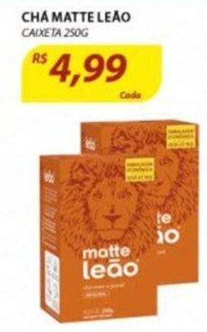 Assaí Atacadista Cha Matte Leao 250g oferta
