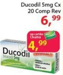 Chama Supermercados Ducodil 5mg Cx 20 Comp Rev oferta