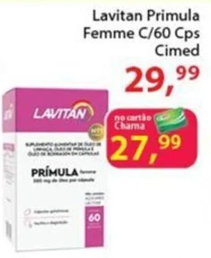 Lavitan Primula Femme C/60 Cps Cimed