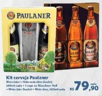 Sam's Club Kit cerveja Paulaner oferta