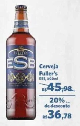 Sam's Club Cerveja Fuller's 500ml oferta