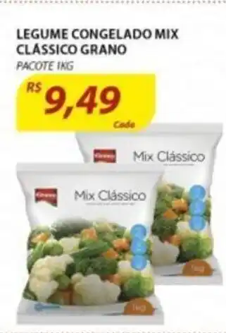 Assaí Atacadista Legume Congelado Mix Classico Grano 1kg oferta
