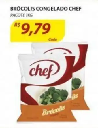 Assaí Atacadista Brocolis Congelado Chef 1kg oferta