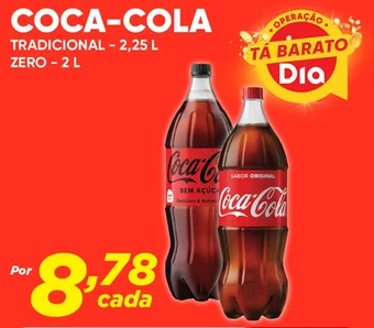 Dia COCA-COLA TRADICIONAL - 2,25 L oferta