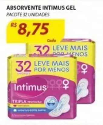 Assaí Atacadista Absorvente Intimus Gel oferta