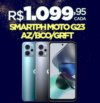 SMARTPH MOTO G23 AZ/BCO/GRFT
